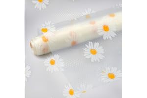 burkfeeg Alfombrillas para Cajones Cocina, Revestimientos Frigorífico EVA No Adhesivos Alfombrilla Antideslizante e Impermeable Plastico Protector para Muebles de Cocina