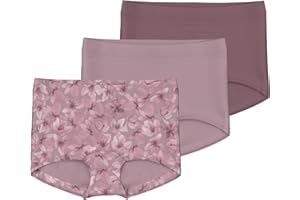 Name IT Mädchen Nmftights 3p Mauve Flower Noos Unterhose (3er Pack)