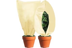WAIMDIKUL Protection hivernale pour Plantes - Beige - 2 pièces - 120 x 180 cm