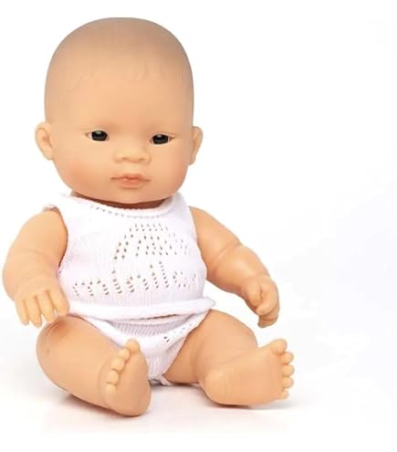 Barboteuse et capote en tricot pour poupées de 40c