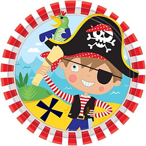 Kleine Piraten – Party Paket Kindergeburtstag Teller, Becher, Servietten - 3