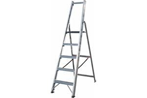 Frigerio Scala Professionale Alluminio 6026 7 GRADINI Portata 150 kg 10 Anni