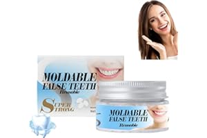 FANKAYI Temporary Tooth Filling Repair Kit,Dental Temporary Tooth Filling for Missing Broken Tooth,False Teeth Replacement Tooth Filling Repair Kit,Filling Kit for Teeth,Temporary Filling,False Teeth