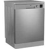 Beko DVN05320X Dishwasher 60 cm 13 place settings 5 programs Inox | Cuba stainless steel + Half load + WaterSafe (proposed) E