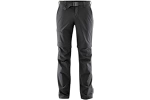 Maier Sports Męskie spodnie outdoorowe Tajo 2, zapinane na zamek błyskawiczny, oddychające spodnie trekkingowe