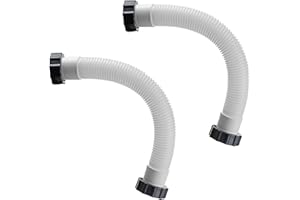 para Feegow Manguera de piscina de 16 pulgadas, manguera de bomba de filtro de arena para bomba de filtro para Intex, salmuera y filtro de arena, número de pieza de repuesto 11388 11535, 2 unidades
