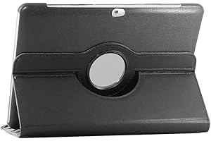 ebestStar - Cover per Samsung Galaxy Tab 2 10.1, GT-P5110 P5100, Custodia Protezione Rotazione 360, Pelle PU, Nero