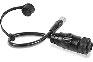 BZCOVAC 1852076 MKR-US2-16 Universal Sonar 2 Adapter Cable for Minn Kota Lowrance Elite Ti2 & HDS, 9-pin, Black