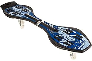 Curvaso Street Surfing Waveboard Light Up LED Wheels Skateboard Youth Caster Board