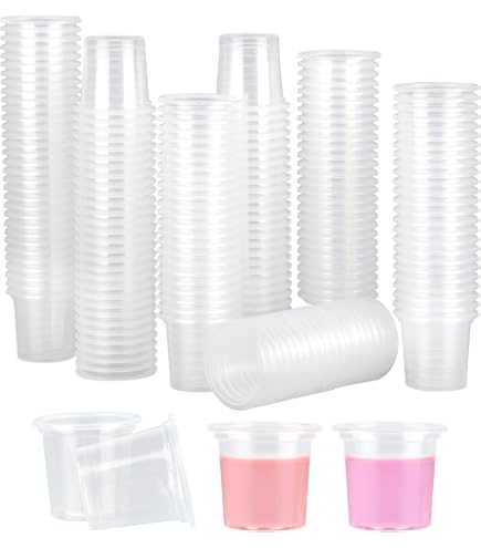 60 Verres à Shot En Plastique Dur 30ml - Réutilisables Pour Fêtes Et Dégustations