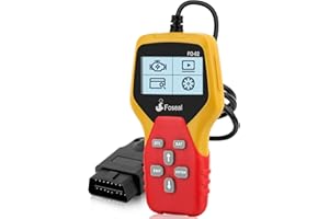 Foseal Wired OBD2 Scanner, Plug and Play OBDII Code Reader, Car Diagnostic Tool for Vehicle Engine Fault Code