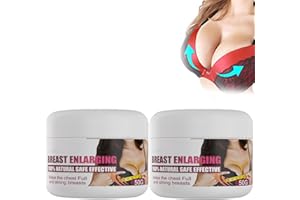 NIHEXO Crema de aumento de pecho de 1.76 onzas, crema de mejora para senos y caderas, crema de elevación de cadera, crema de aumento de senos, crema reafirmante de levantamiento de glúteos de cadera, crema