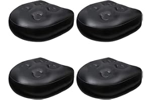 Anjinguang 4 Stück Spa Booster Sitz aufblasbar Badewanne Booster Sitz Wasserdicht Soft Spa Massage Kissen