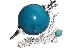 GREEN CROSS TOAD Pendule de cristal véritable pour la divination, la prière et la guérison