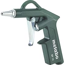 Metabo Pistolet De Gonflage RF 80D - Pression 0-12 Bar, Tuyau 100 Cm, Tétines EURO Et ARO