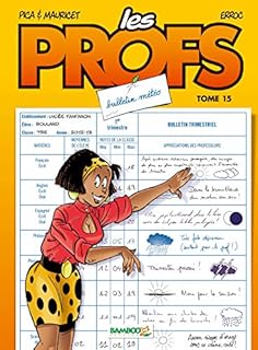 jaquette livre Les profs T15