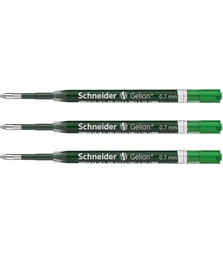 Schneider Gelion+ Gel Refill - ISO Format G2 Parker Style Refill (Made in German