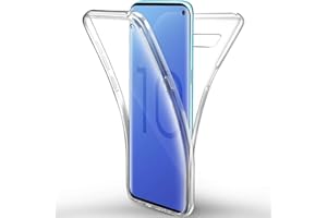 NWNK13 Samsung S10e Case Clear Heavy Duty Cover Dual Layer Premium Range Rugged Case with Built-in Screen Protector Full Body case Compatible for (Samsung S10e, Clear Slim Case)