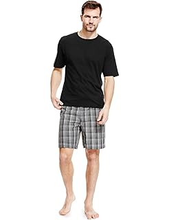 marks and spencer mens pyjama shorts