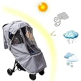 Habillage Pluie Poussette Universelle Impermeable Habillage Pluie Cosy Bebe Confort Canne Anti Pluie Poussiere Housse Couverture De Pluie Avec Fermeture A Glissiere En Pvc Transparent Pour Landau Amazon Fr Bebe Et Puericulture