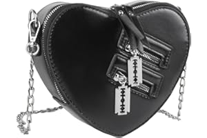 LHHMZ Bolso de hombro con forma de corazón Bolso Corazón Bolso de noche con forma de corazón