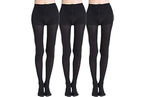 MANZI 1-6 Pairs 70 Denier Run Resistant Control Top Panty Hose Opaque Tights