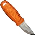 Cuchillo Eldris naranja quemada con kit de fuego