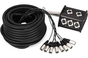 ADAM HALL CABLES Adam Hall Multicore 8xXLR, 15m, Stagebox - - Cavo multicore