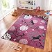 Produktbild Zala Living Unicorn Design Velours Kinderteppich, Popypropylen, Violett, 200 x 140 x 0,9 cm