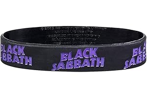 ROCKS-OFF Black Sabbath Logo Gummy Band