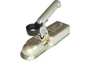 UNITRAILER Winterhoff - Alloggiamento per tubo quadrato, 70 mm, 800 kg + supporto WW 8-H