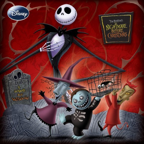 NIGHTMARE BEFORE CHRISTMAS 2010 Wall Calendar by Trends (2009-07-01)