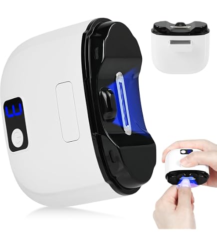 Tagliaunghie Elettrico Automatico 2 In 1 – Con Luce LED, Raccogliresidui, Ricaricabile USB-C, Silenzioso - 5