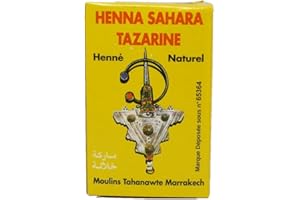 YUMIBIO TAZARINE - Warm Red Natural Henna - Body Art Quality - Very Fine Powder - 100 gr