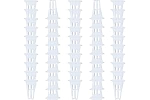 Ambgrow 50 cestini quadrati per coltivazione idroponica indoor, compatibili con parte dei sistemi Idoo, QYO, LYKO