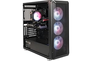 ‎STGSIVIR STGsivir Gaming PC, GeForce RTX 3060 12G GDDR6,Ryzen 5 5500 bis zu 4.2 Ghz,32G DDR4,1TB SSD, WLAN 6,BT5.0,RGB Lüfter x3,Windows11 Pro,Gamer PC Computer Desktop