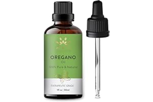 AVD Organics Oregano ätherisches Öl 30 ML | 100% reines und natürliches Oreganoöl | Premiumqualität für Haardiffusoren, Heimdiffusoren, Hautaromatherapie, Massagen und Luftbefeuchter | 1 Fl Oz