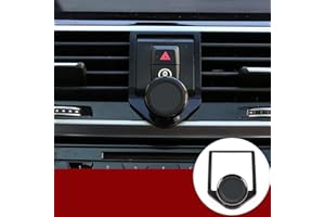 YIWANG Supporto per telefono cellulare per auto in lega di alluminio, nero