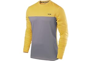 TCA Element Mens Workout Gym Clothing Long Sleeve Running Top for Men