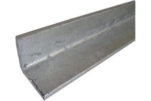 B&T Metall Stahl Winkel VERZINKT 20x20x3 mm in Längen à ca. 1 mtr. (1000mm +/- 5 mm) S235 (1.0038 ST37)