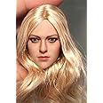 1/6 Scale Female Blonde Hair Head Sculpt Carved for 12inch PH TBL JO Action Figure Body Collection