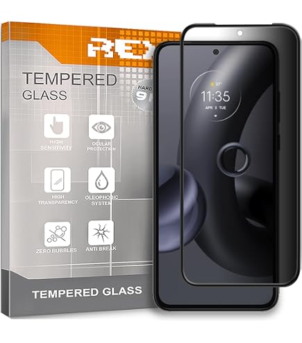 NEW'C 3 Pezzi, Vetro Temperato per Motorola Edge 30 Pro, Pellicola Prottetiva, Senza Bolle, Durezza 9H, 0,33mm Ultra Trasparente, Ultra Resistente