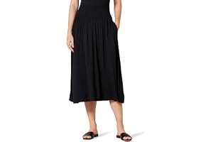 Amazon Essentials dam Jersey dra på midi-längd kjol