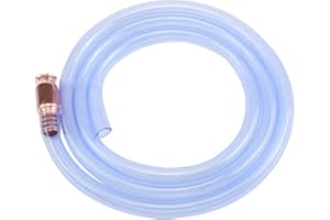 Sukudon Tuyau de Siphon Pompe à Siphon Manuelle pour Gaz/Essence/Carburant Eau Shaker Siphon Transférer Le Liquid Siphon Auto amorçant Tuyau de pompage Automatique