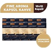 Davidoff Fine Aroma Espresso Kaps&uuml;l Kahve 10X10 Adet - Nespesso Uyumludur