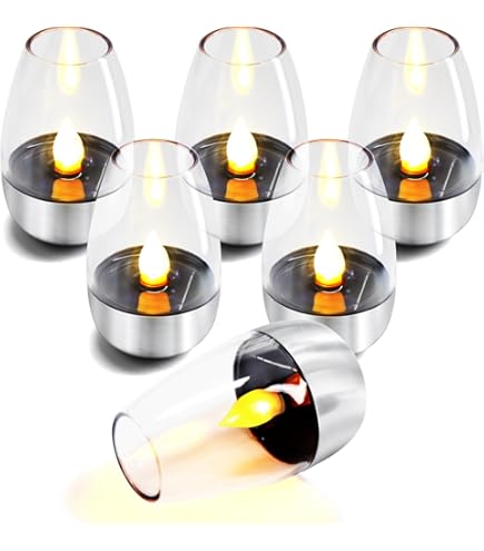 Lezonic Velas Negras Sin Llama Con Control Remoto, Funcionan