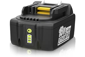 ENERGUP 18 V 5,5 Ah akumulator zamienny do akumulatora Makita 18 V BL1850B BL1860 BL1850 BL1840 BL1830 BL1820 BL1020B BL1815 LXT400 197280-8 ze wskaźnikiem LED