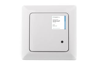 HUBER Motion 8 HF Detector de Movimiento por Radar para Uso en Interiores 180° - LED Adecuado, Detector de Movimiento por Interruptor de luz, Sensor de Movimiento