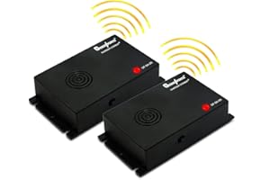 GENIE FORCE [2 Set] Genieforce® Marder Combat+ Marderschutz Batteriebetrieben, Marderschreck Ultraschallgerät, Marderabwehr, mobiler Schutz für Auto, Haus, Garten – GF-SK-2R