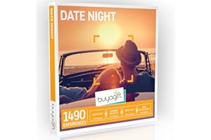 Buyagift Date Night Gift Experience Box - 1490 unique and romantic date night experiences for two across the UK